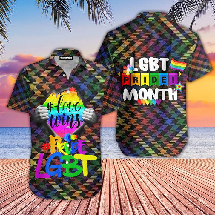 Love Wins LGBT Pride Month Hawaiian Shirt | For Men & Women | WT9106-BehighStyle