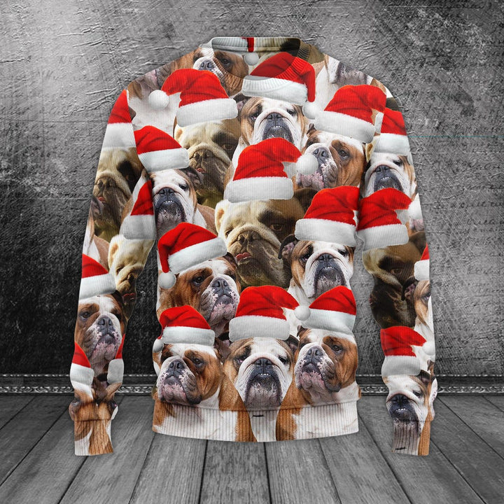 Lovely Christmas Dog Ugly Christmas Sweater | For Men & Women | Adult | US1630-BehighStyle