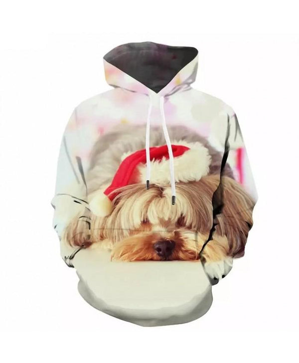 Lovely Dog Christmas 3D All Over Print | Adult | HP2441