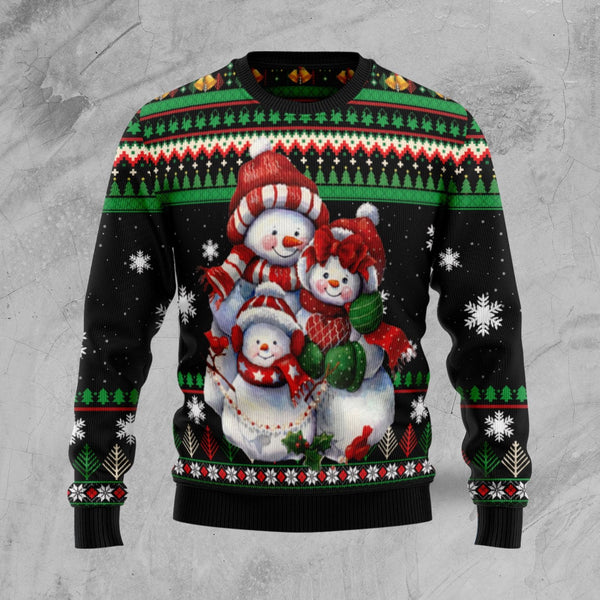 Lovely Snowman Ugly Christmas Sweater | Adult | US1741