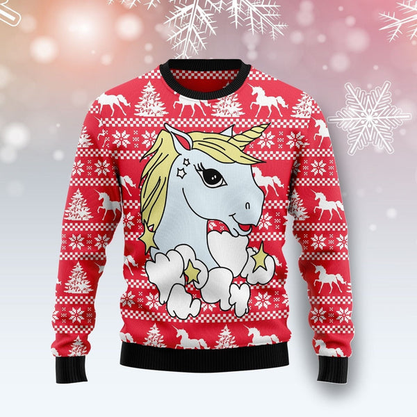 Lovely Unicorn Ugly Christmas Sweater | For Men & Women | Adult | US1482-BehighStyle