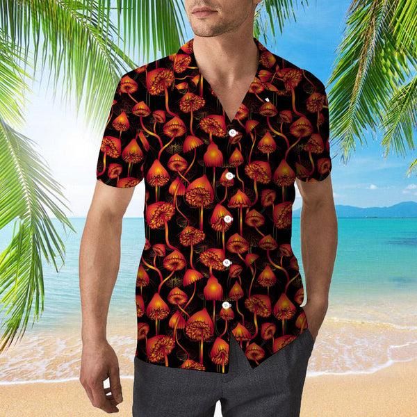 Magic Glowing Mushroom Hawaiian Shirt | For Men & Women | HW1022-BehighStyle