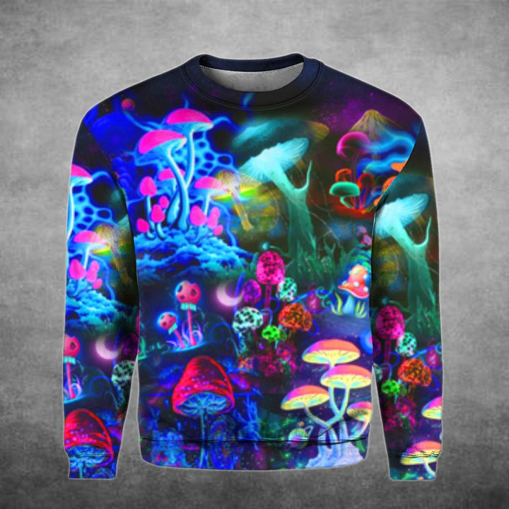 Magic Mushrooms Forest Hippie 3D All Over Print | For Men & Women | Adult | HP1468-BehighStyle