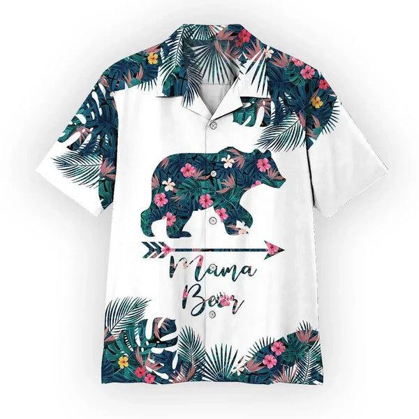 Mama Bear Mothers Day Gift Hawaiian Shirt | For Men & Women | HW2538-BehighStyle