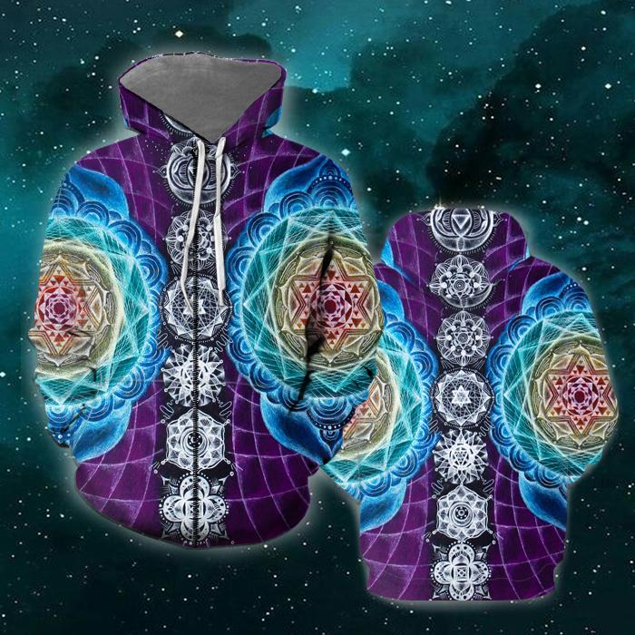 Mandala Chakra 3D All Over Print | For Men & Women | Adult | HP154-BehighStyle