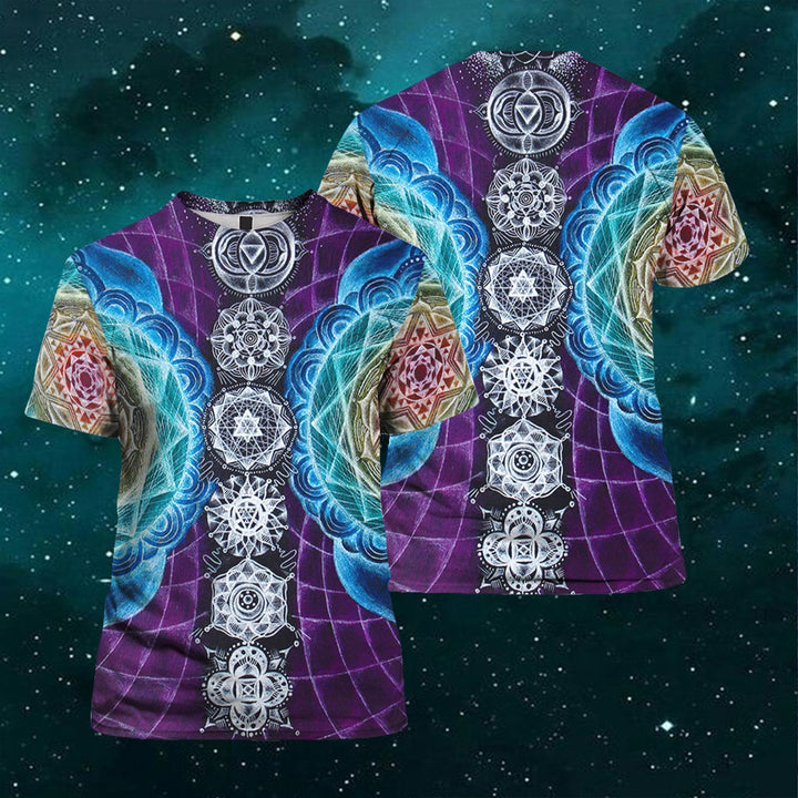 Mandala Chakra 3D All Over Print | For Men & Women | Adult | HP154-BehighStyle