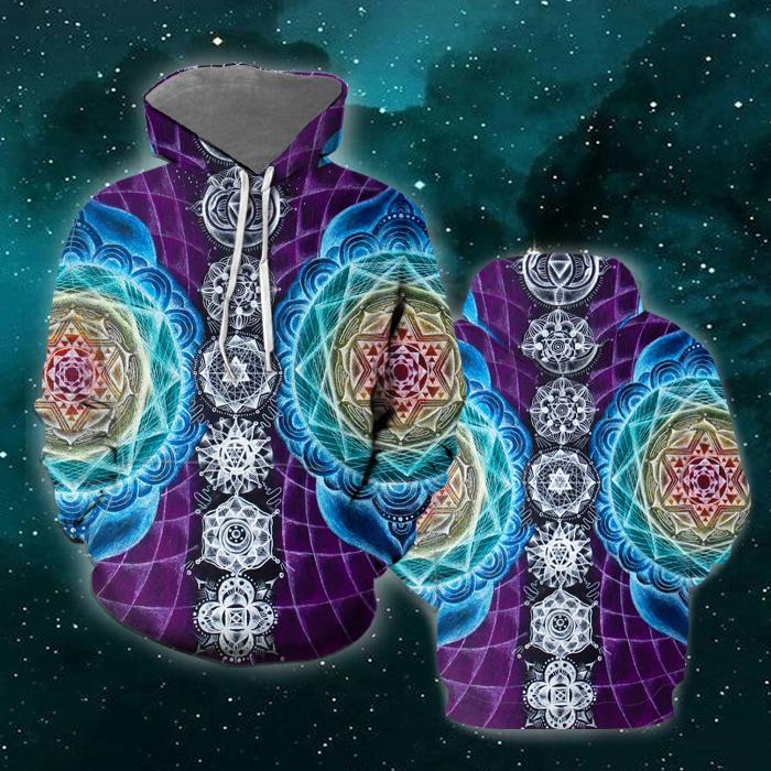 Mandala Chakra 3D All Over Print | For Men & Women | Adult | HP154-BehighStyle