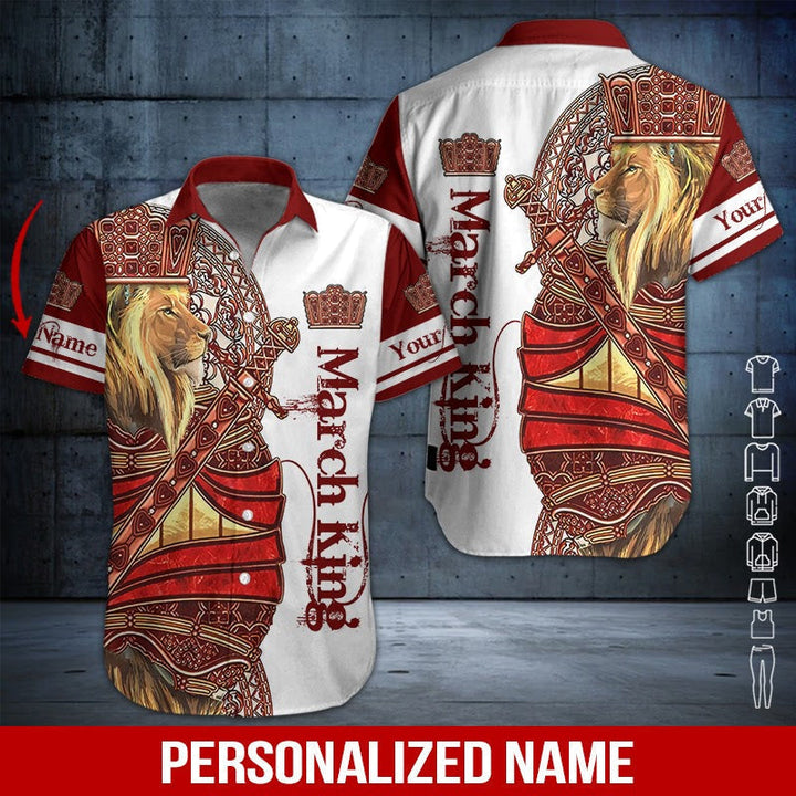 March Guy Custom Name Hawaiian Shirt | For Men & Women | HN622-BehighStyle