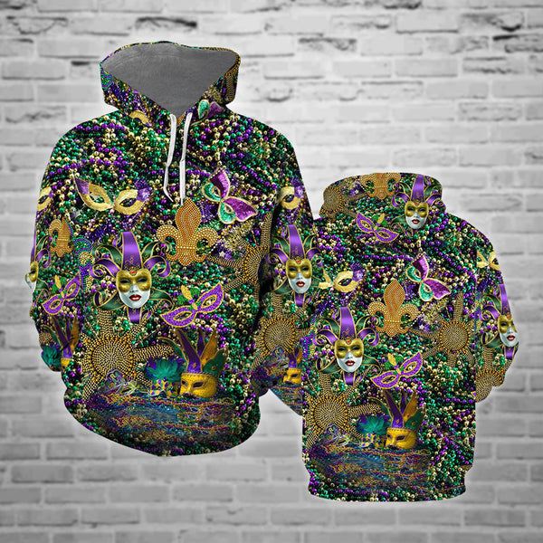 Mardi Grass Cool Design Unisex 3D All Over Print | Adult | HP749