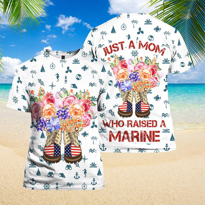 Marine Mom 3D All Over Print | For Men & Women | Adult | HP1089-BehighStyle