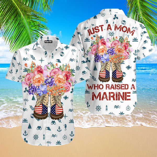 Marine Mom Hawaiian Shirt | For Men & Women | HW2415-BehighStyle