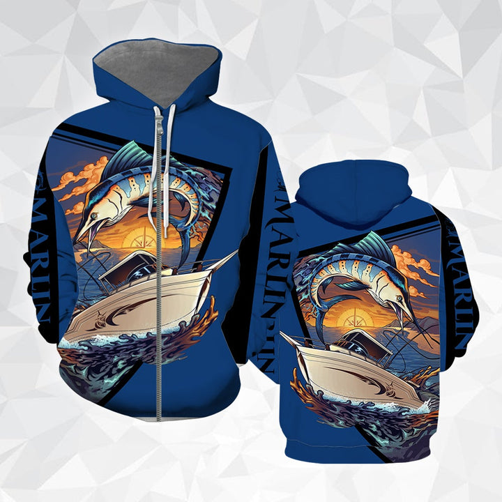 Marlin Fish 3D All Over Print | For Men & Women | Adult | HP614-BehighStyle