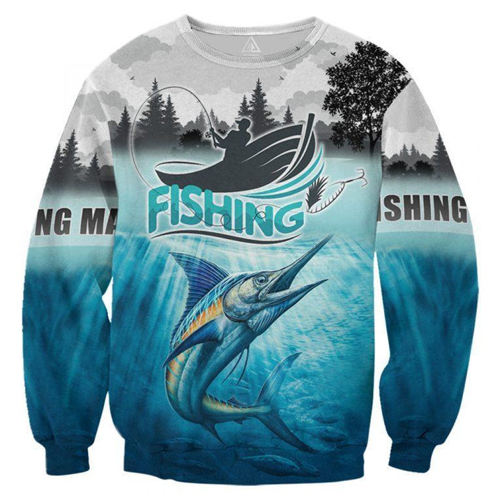 Marlin Fishing 3D All Over Print | For Men & Women | Adult | HT4194-BehighStyle