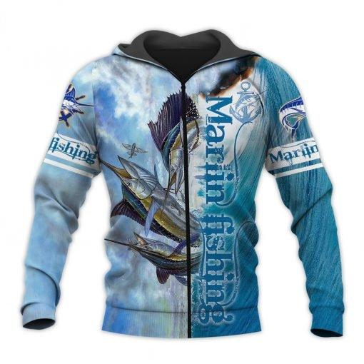 Marlin Fishing 3D All Over Print | For Men & Women | Adult | HT4512-BehighStyle