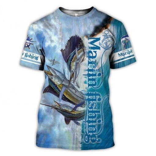 Marlin Fishing 3D All Over Print | For Men & Women | Adult | HT4512-BehighStyle