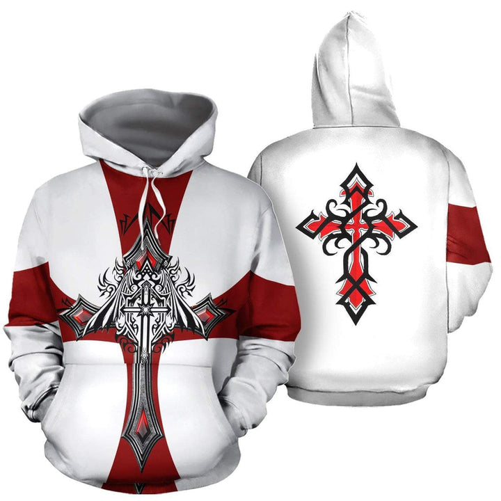 Masonic Cross Pattee 3D All Over Print | For Men & Women | Adult | HT8622-BehighStyle