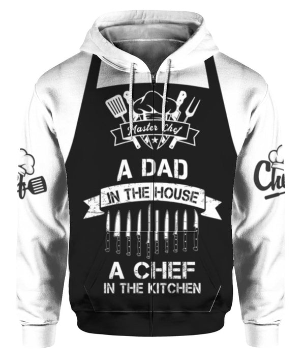 Master Chef With Knife 3D All Over Print | HP5322