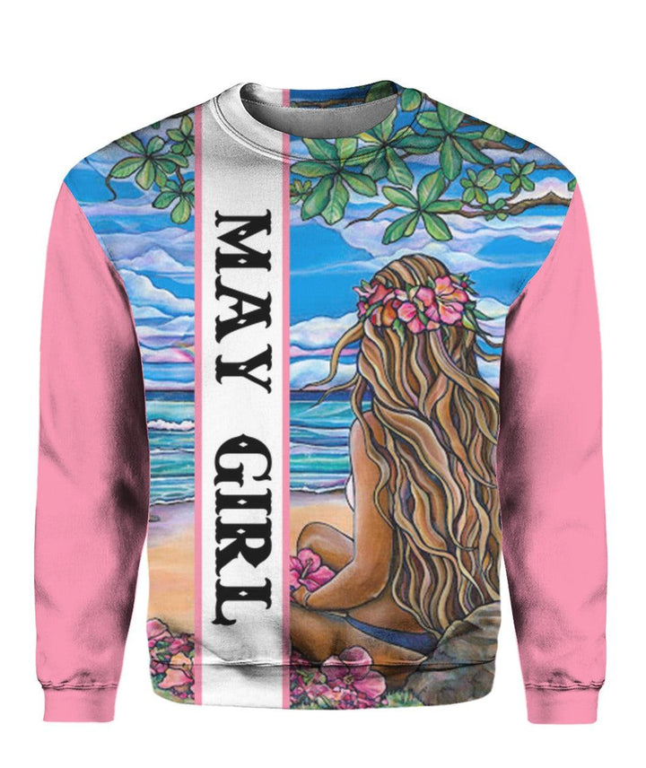 May Girl 3D All Over Print | For Men & Women | Adult | HP1562-BehighStyle