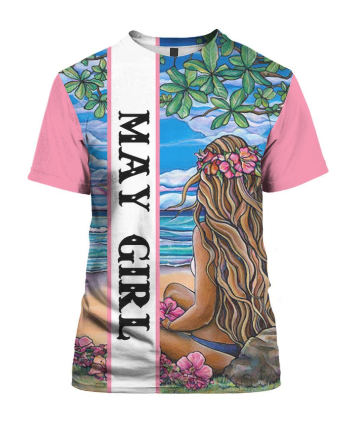 May Girl 3D All Over Print | For Men & Women | Adult | HP1562-BehighStyle