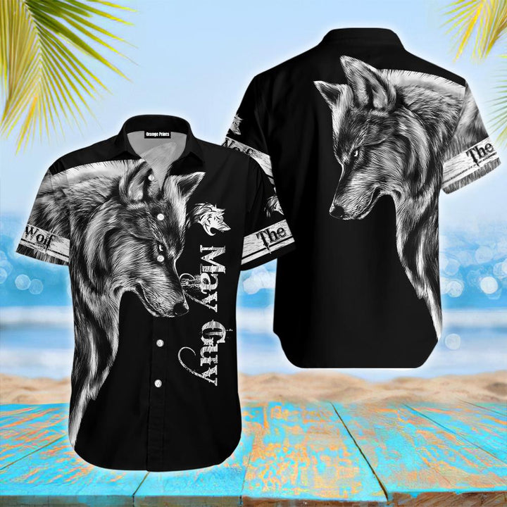 May Guy Wolf Hawaiian Shirt | For Men & Women | HW1854-BehighStyle