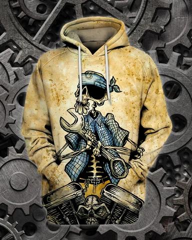 Mechanic Skull 3D All Over Print | For Men & Women | Adult | HP1516-BehighStyle