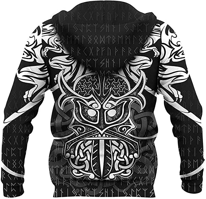 Men Viking Odin Dragon 3D All Over Print | For Men & Women | Adult | HO8046-BehighStyle