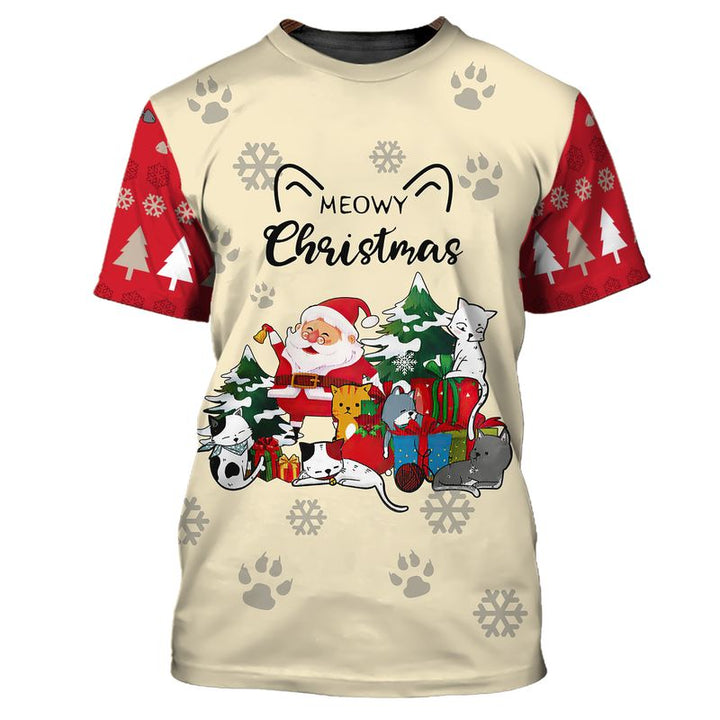 Meowy Christmas Gift For Cat Lovers 3D All Over Print | For Men & Women | Adult | HP2135-BehighStyle