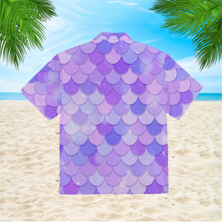 Mermaid Purple Hawaiian Shirt | For Men & Women | HW392-BehighStyle