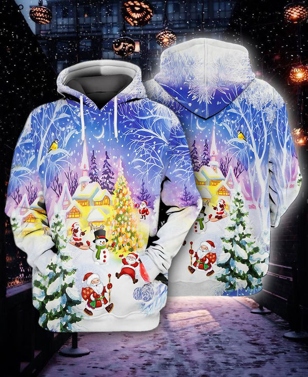 Merry Christmas 3D All Over Print | Adult | HP2142
