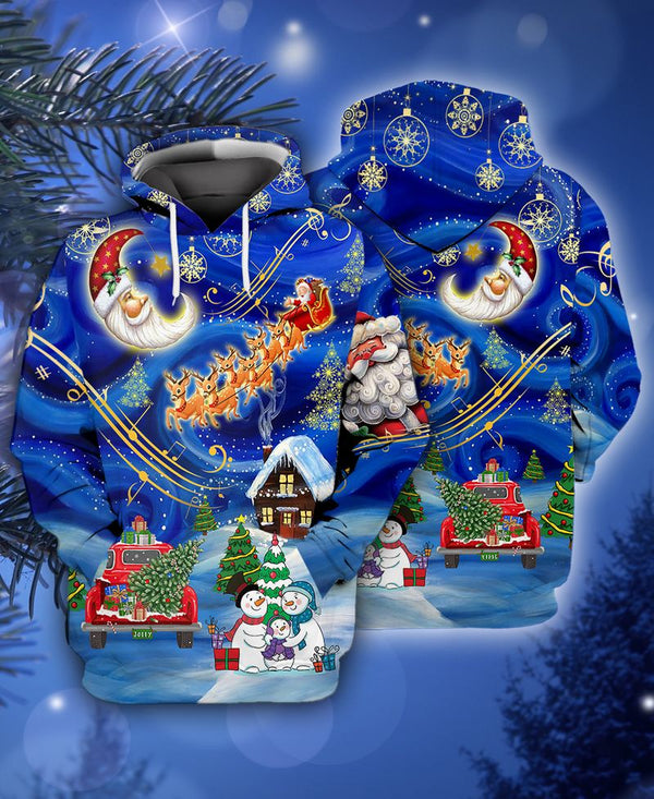 Merry Christmas 3D All Over Print | Adult | HP2143