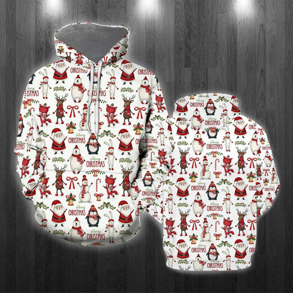 Merry Christmas 3D All Over Print | Adult | HP2198