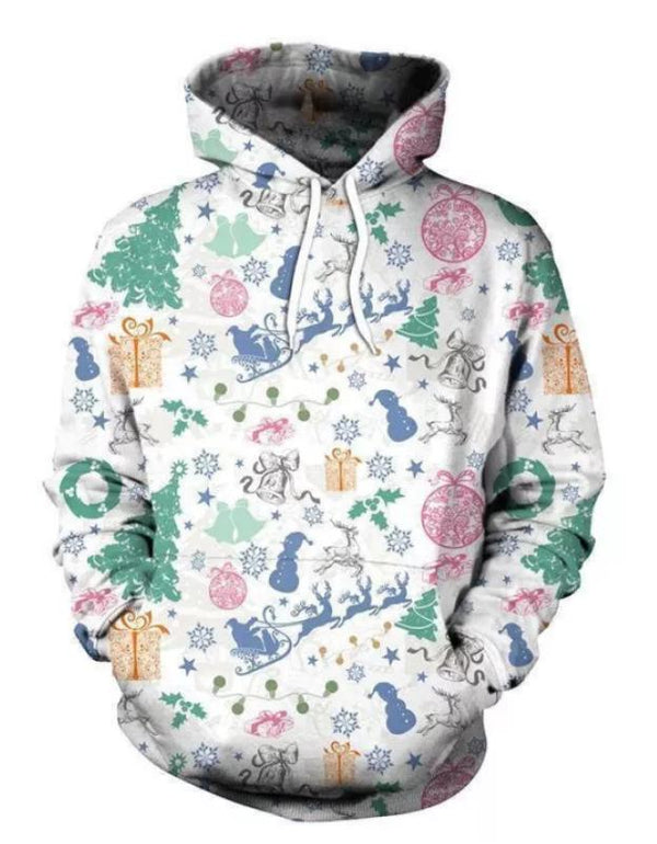 Merry Christmas 3D All Over Print | Adult | HP2391