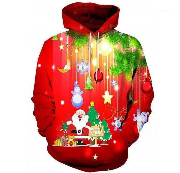 Merry Christmas 3D All Over Print | Adult | HP2496
