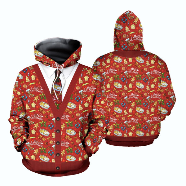 Merry Christmas 3D All Over Print | Adult | HP2567