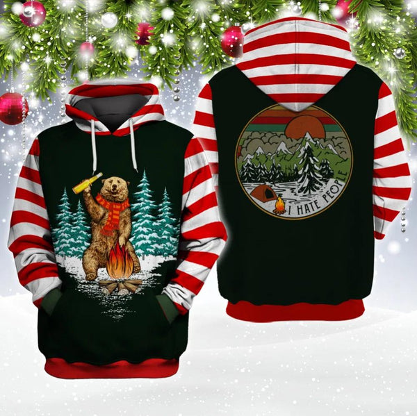Merry Christmas 3D All Over Print | Adult | HP2594