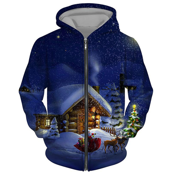 Merry Christmas 3D All Over Print | Adult | HP2878