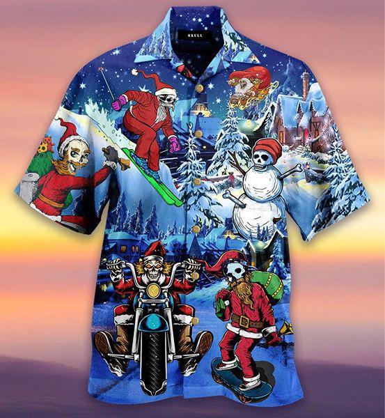 Merry Christmas And With Gnomes Hawaiian Shirt | For Men & Women | HW2747-BehighStyle