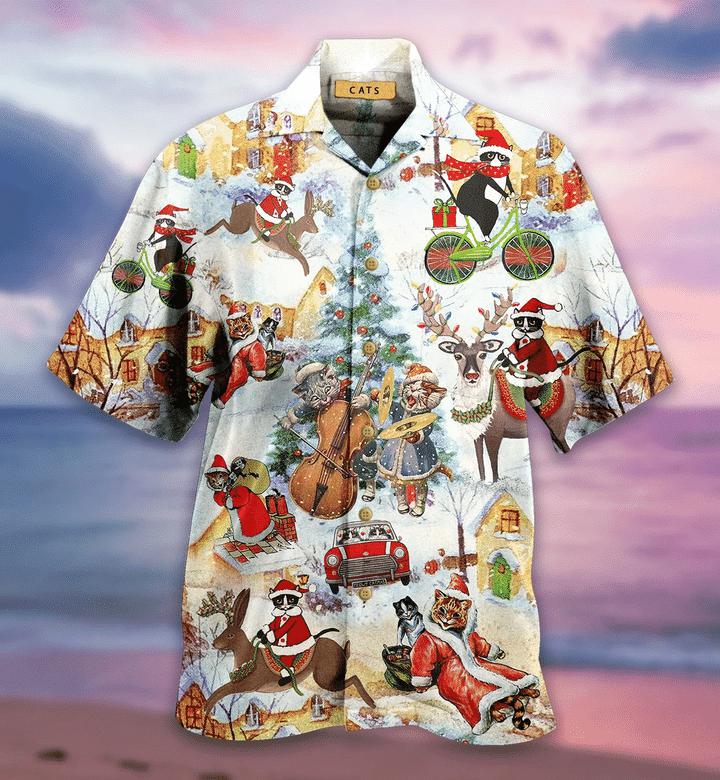 Merry Christmas Hawaiian Shirt | For Men & Women | HW2694-BehighStyle