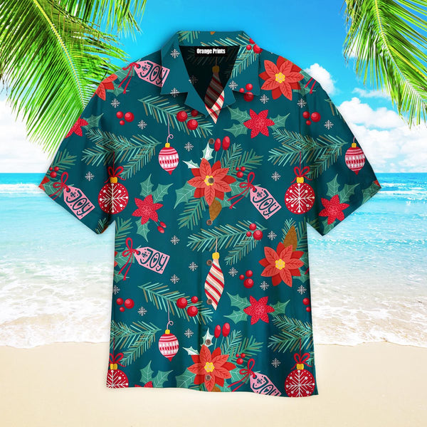 Merry Christmas Pattern Hawaiian Shirt | For Men & Women | HW2721-BehighStyle