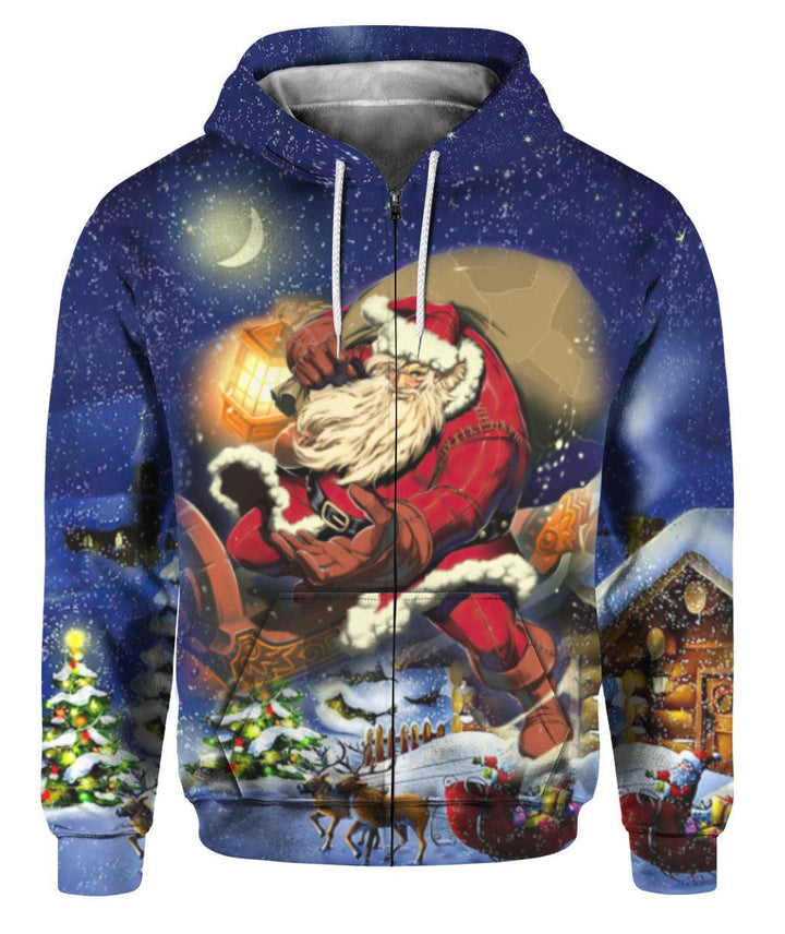 Merry Christmas Santa 3D All Over Print | For Men & Women | Adult | HP1558-BehighStyle