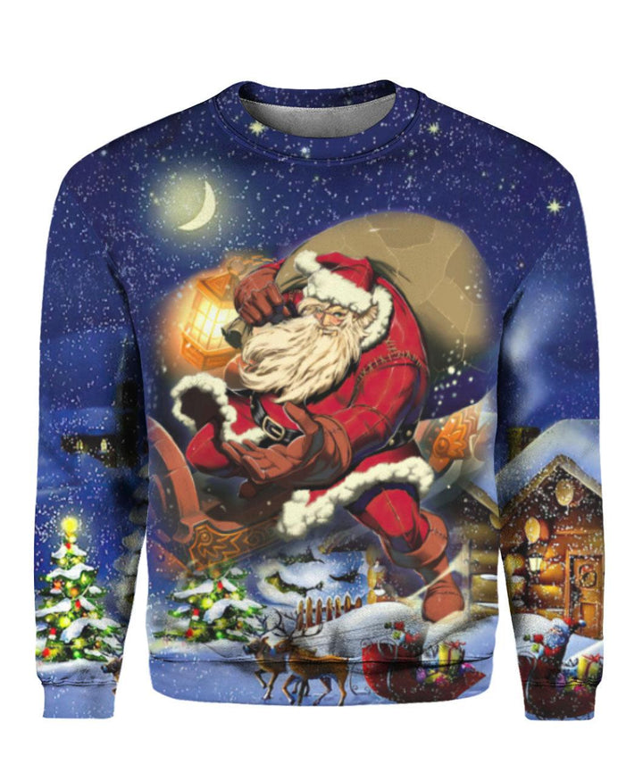 Merry Christmas Santa 3D All Over Print | For Men & Women | Adult | HP1558-BehighStyle