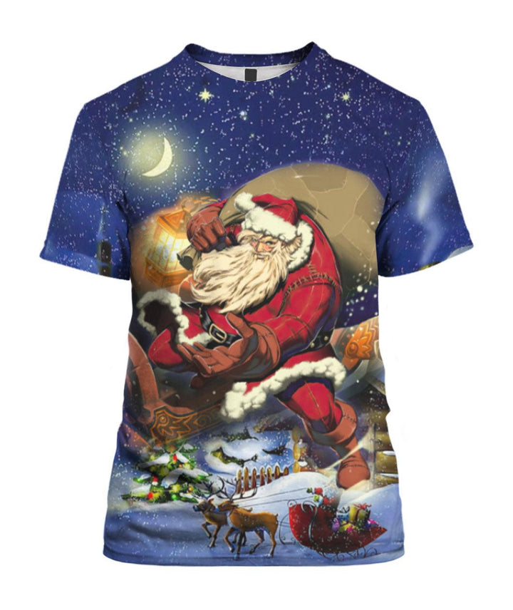 Merry Christmas Santa 3D All Over Print | For Men & Women | Adult | HP1558-BehighStyle