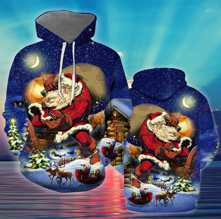 Merry Christmas Santa 3D All Over Print | For Men & Women | Adult | HP1558-BehighStyle