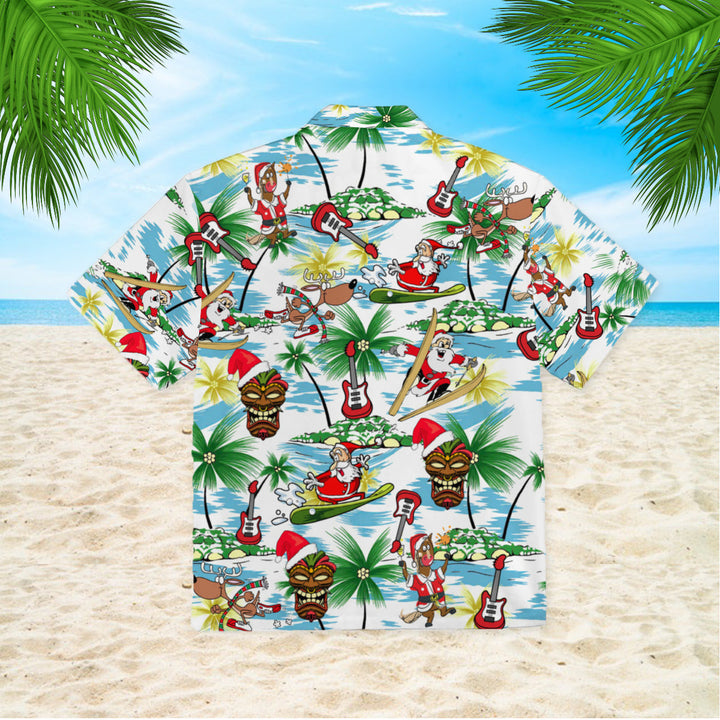 Merry Christmas Santa Claus Hawaiian Shirt | For Men & Women | HW368-BehighStyle