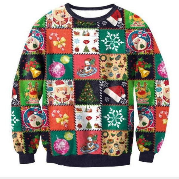 Merry Christmas Ugly Christmas Sweater | For Men & Women | Adult | US1299-BehighStyle