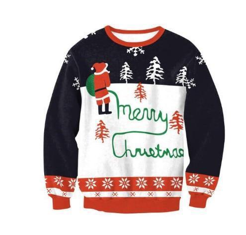 Merry Christmas Ugly Christmas Sweater | For Men & Women | Adult | US1501-BehighStyle