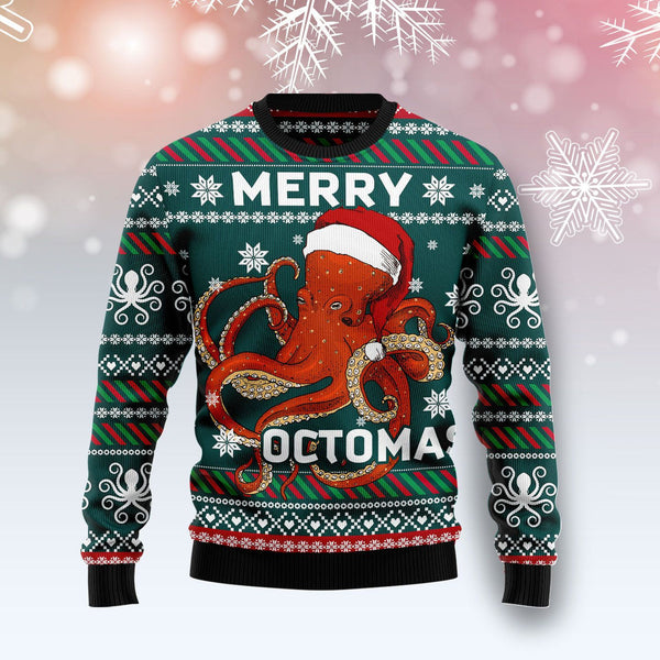 Merry Octomas Ugly Christmas Sweater | For Men & Women | Adult | US1484-BehighStyle