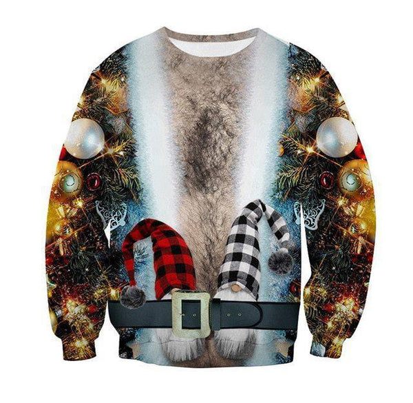 Merry Xmas Ugly Christmas Sweater | For Men & Women | Adult | US1304-BehighStyle