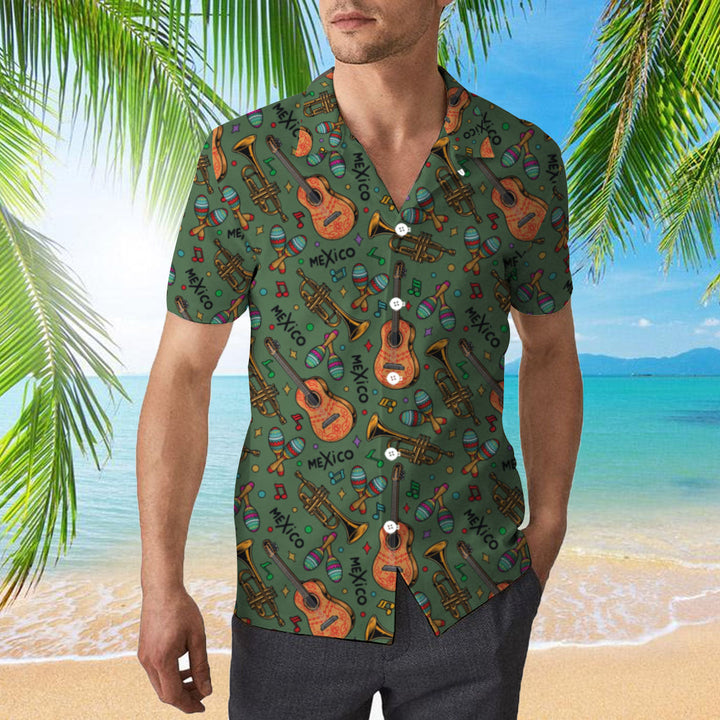 Mexican Musical Instruments Hawaiian Shirt | For Men & Women | HW2058-BehighStyle