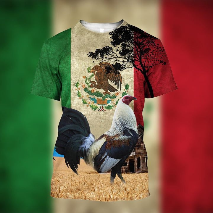 Mexican Rooster 3D All Over Print | For Men & Women | Adult | HT7606-BehighStyle